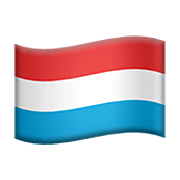 🇱🇺 Emoji Bandera: Luxemburgo en Apple iOS 14.2.
