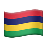 Emoji 🇲🇺 Bandiera: Mauritius su Apple iOS 14.2.