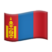 🇲🇳 Emoji Flagge: Mongolei Apple iOS 14.2.