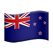 🇳🇿 Emoji Bandeira: Nova Zelândia na Apple iOS 14.2.