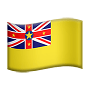 🇳🇺 Emoji Bandera: Niue en Apple iOS 14.2.