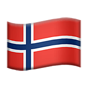 🇳🇴 Emoji Bandera: Noruega en Apple iOS 14.2.