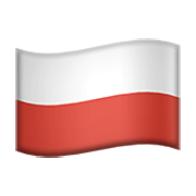 🇵🇱 Emoji Bandera: Polonia en Apple iOS 14.2.