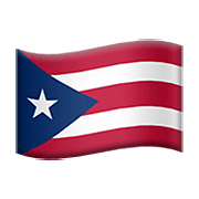 🇵🇷 Emoji Bandera: Puerto Rico en Apple iOS 14.2.