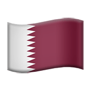 Émoji 🇶🇦 Drapeau : Qatar sur Apple iOS 14.2.