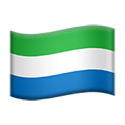 🇸🇱 Emoji Bandera: Sierra Leona en Apple iOS 14.2.