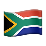 🇿🇦 Emoji Flagge: Südafrika Apple iOS 14.2.