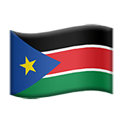 🇸🇸 Emoji Bandera: Sudán Del Sur en Apple iOS 14.2.