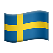 Émoji 🇸🇪 Drapeau : Suède sur Apple iOS 14.2.