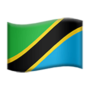 🇹🇿 Emoji Bandeira: Tanzânia na Apple iOS 14.2.