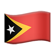 🇹🇱 Emoji Bandera: Timor-Leste en Apple iOS 14.2.
