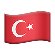 🇹🇷 Emoji Bandera: Turquía en Apple iOS 14.2.