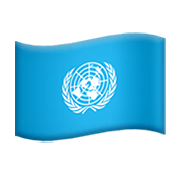 🇺🇳 Emoji Bandera: Naciones Unidas en Apple iOS 14.2.