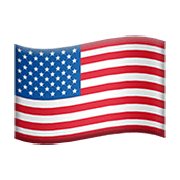 🇺🇸 Emoji Bandera: Estados Unidos en Apple iOS 14.2.