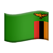🇿🇲 Emoji Bandera: Zambia en Apple iOS 14.2.