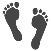 👣 Emoji Fußabdrücke Apple iOS 14.2.