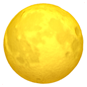 Émoji 🌕 Pleine Lune sur Apple iOS 14.2.