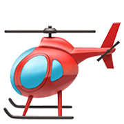 🚁 Emoji Helicóptero en Apple iOS 14.2.