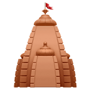 Emoji 🛕 Tempio Indù su Apple iOS 14.2.