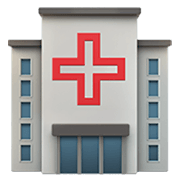 🏥 Emoji Krankenhaus Apple iOS 14.2.