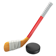 Émoji 🏒 Hockey Sur Glace sur Apple iOS 14.2.