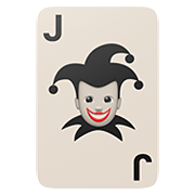 Émoji 🃏 Carte Joker sur Apple iOS 14.2.