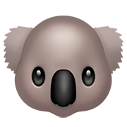 🐨 Emoji Koala en Apple iOS 14.2.