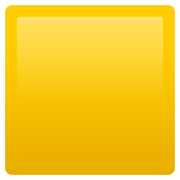 🟨 Emoji Cuadrado Amarillo en Apple iOS 14.2.