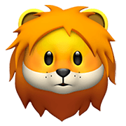Émoji 🦁 Tête De Lion sur Apple iOS 14.2.