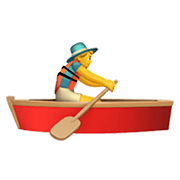 Emoji 🚣‍♂️ Uomo In Barca A Remi su Apple iOS 14.2.