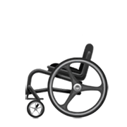 🦽 Emoji manueller Rollstuhl Apple iOS 14.2.
