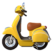 Emoji 🛵 Scooter su Apple iOS 14.2.