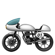 🏍️ Emoji Motocicleta na Apple iOS 14.2.