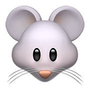 🐭 Emoji Cara De Ratón en Apple iOS 14.2.