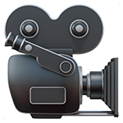 🎥 Emoji Câmera De Cinema na Apple iOS 14.2.