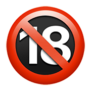 🔞 Emoji Minderjährige verboten Apple iOS 14.2.