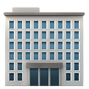 Émoji 🏢 Immeuble De Bureaux sur Apple iOS 14.2.