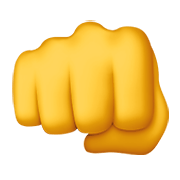 Emoji 👊 Pugno Chiuso su Apple iOS 14.2.