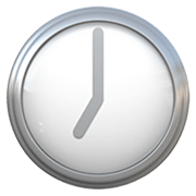 Émoji 🕖 Sept Heures sur Apple iOS 14.2.