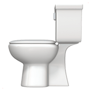 Émoji 🚽 Toilettes sur Apple iOS 14.2.