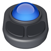 Emoji 🖲️ Trackball su Apple iOS 14.2.