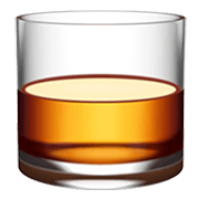 🥃 Emoji Vaso De Whisky en Apple iOS 14.2.