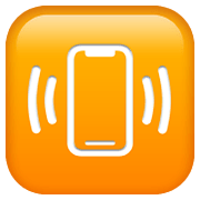 Émoji 📳 Mode Vibreur sur Apple iOS 14.2.