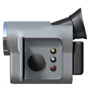 Emoji 📹 Videocamera su Apple iOS 14.2.