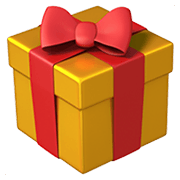 Émoji 🎁 Cadeau sur Apple iOS 14.2.
