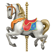 Emoji 🎠 Cavallo Da Giostra su Apple iOS 14.5.