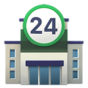 🏪 Emoji Tienda 24 Horas en Apple iOS 14.5.