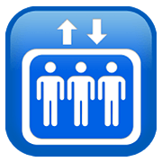 Emoji 🛗 Ascensore su Apple iOS 14.5.
