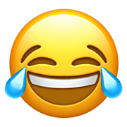 😂 Emoji Cara Llorando De Risa en Apple iOS 14.5.