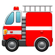 Emoji 🚒 Camion Dei Pompieri su Apple iOS 14.5.